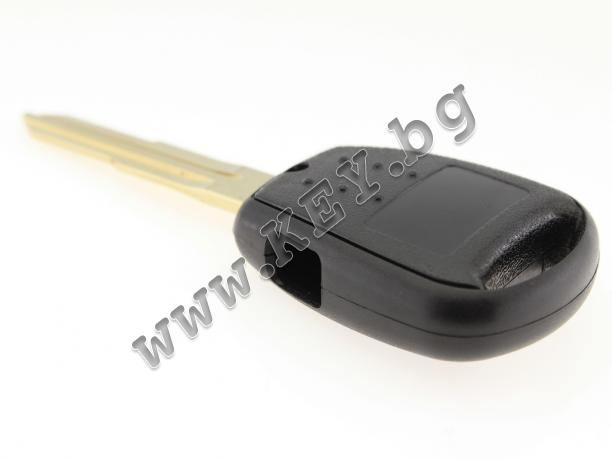 Ключ KEY без електроника за Hyundai с място за 1 страничен бутон